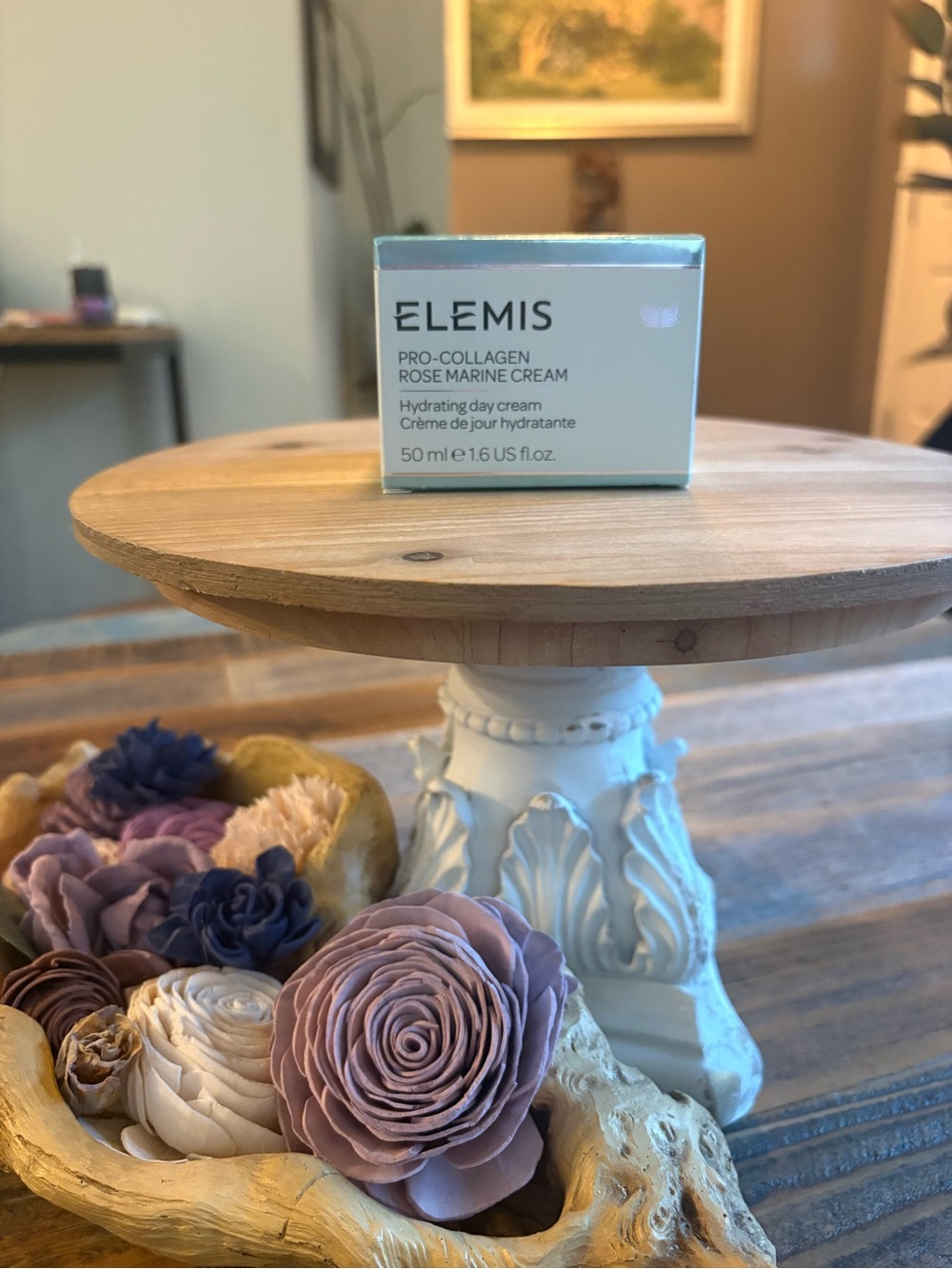 NIB Elemis Pro-Collagen Rose Marine Cream - Light Mint 50ml